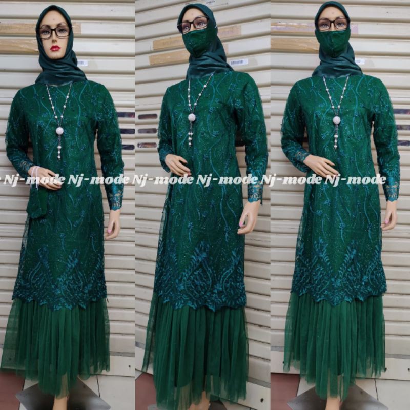 GAMIS TUTU MUATIARA/GAMIS KONDANGAN MEWAH/KEBAYA WISUDA