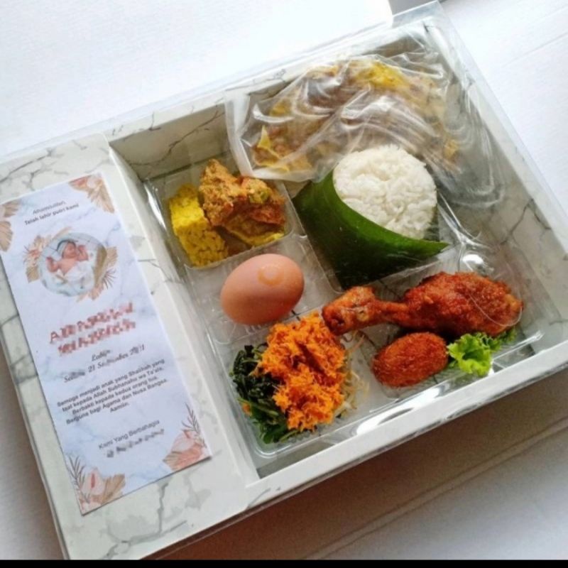 

Box Makanan Box hajatan Box Catering Box premium Mewah