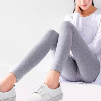 JF Celana Legging Wanita lejing Panjang Tebal Olahraga Premium Bahan Kaos