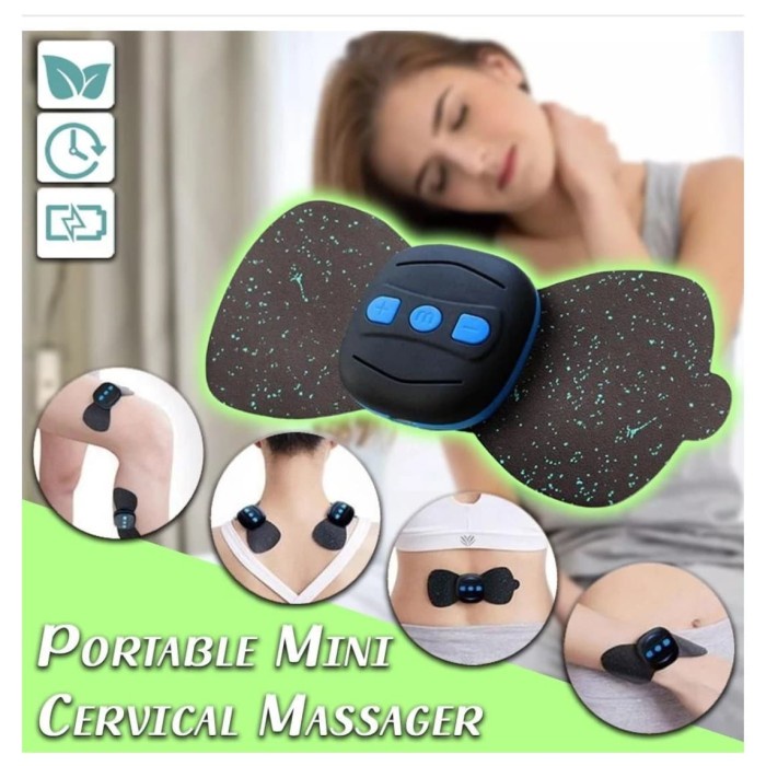 BAROKAH GAMIS Portable Mini Cervical Massager 6 in 1 pain relief support terapi