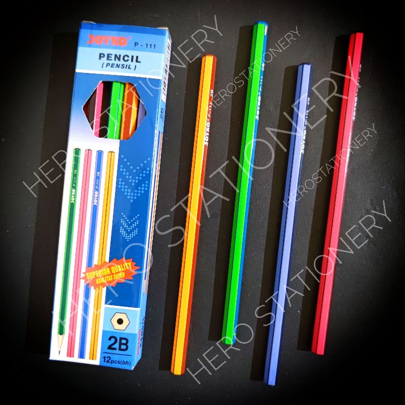 

Pensil 2B pencil joyko superior quality P-111 . 12 unit
