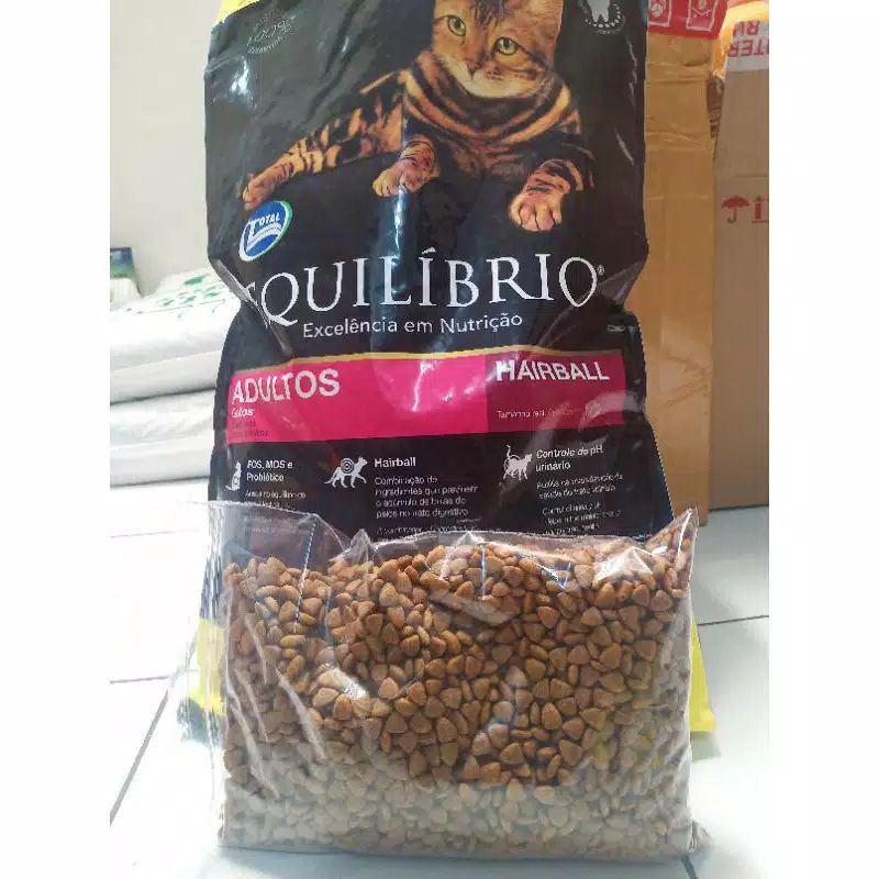 makanan kucing equilibrio adult 1 kg 1kg