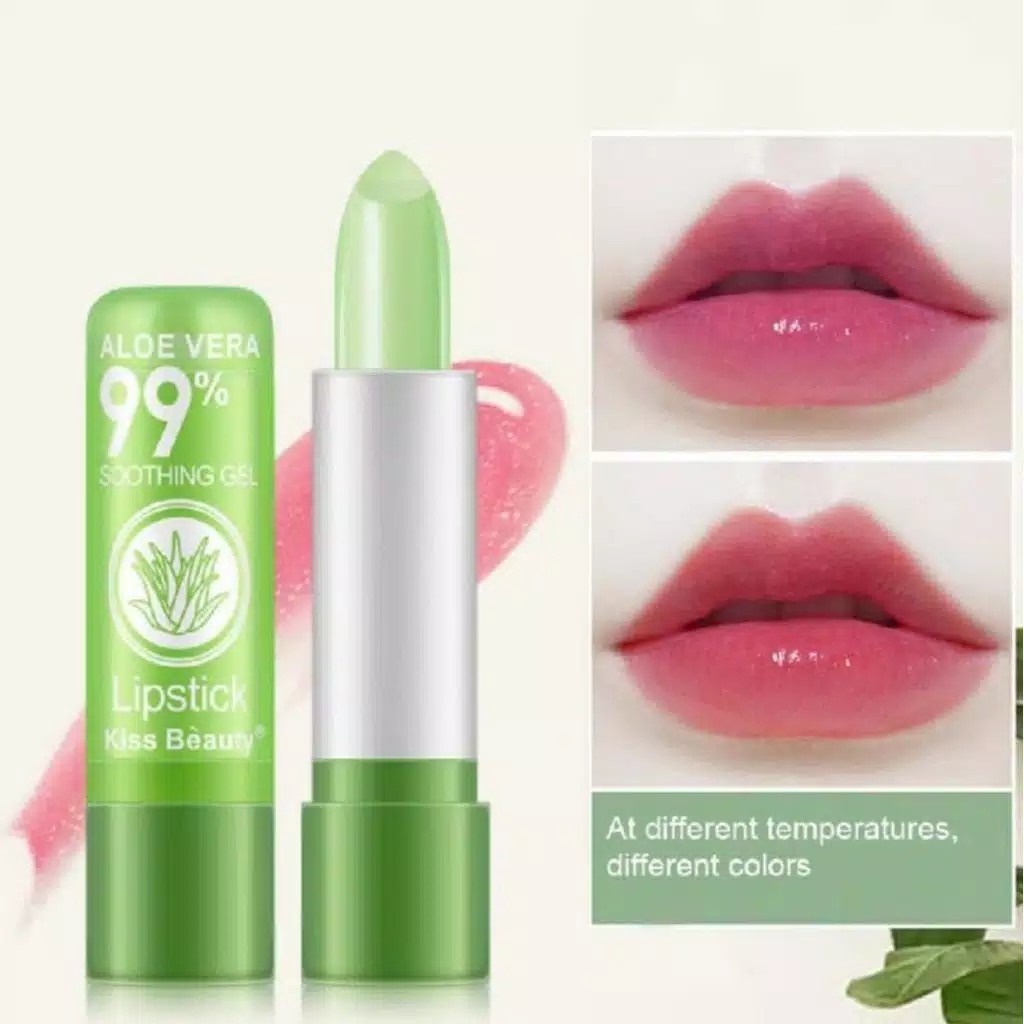 (CYBER) COD TERMURAH LIP BALM ALOEVERA KISS BEAUTY TERMURAH DAN TERLARIS