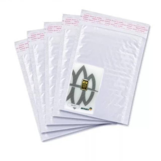 

Amplop bubblewarp putih + certiyee 2 g