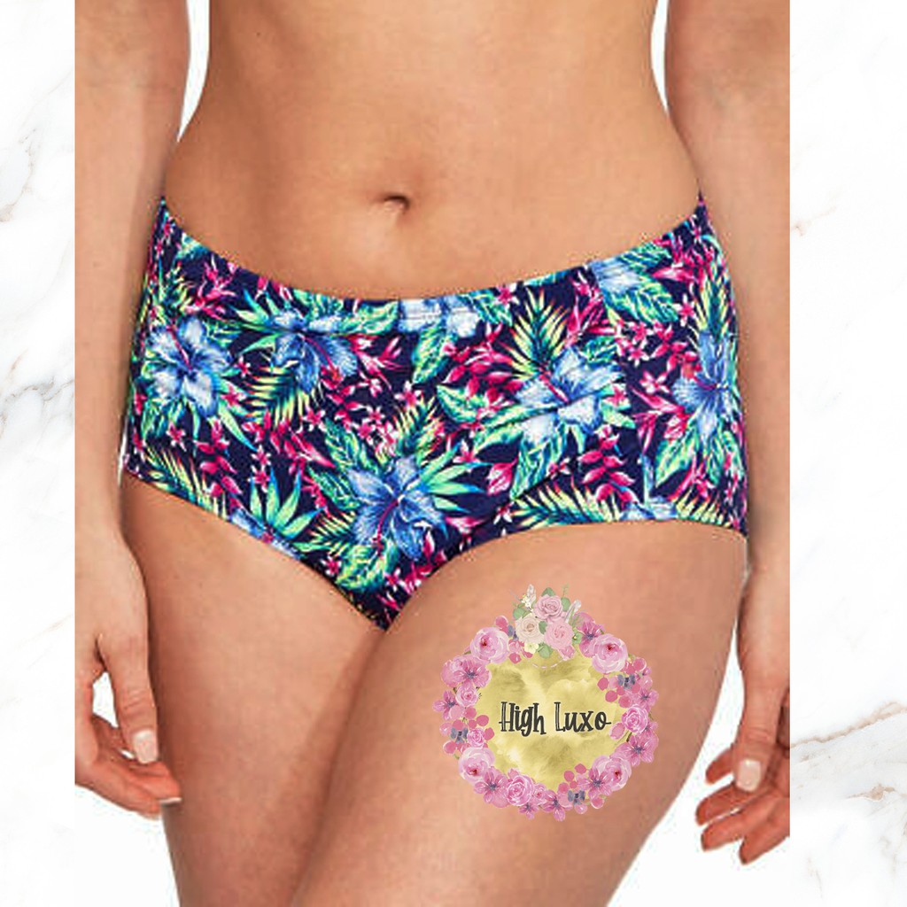 Dorina Paradise Curves Bikini Hips ORIGINAL Swimsuit Besar XL XXL Celana Renang Unisex Wanita Pria