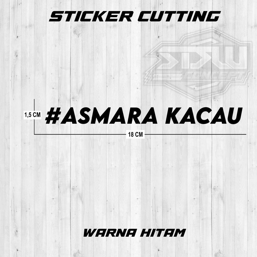 Sticker Cutting Asmara Stiker Cutting Motor