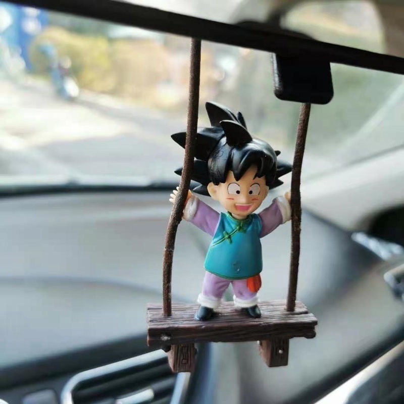 Gantungan Kaca Spion Dalam Mobil Model Anime Dragon Ball Son Goten