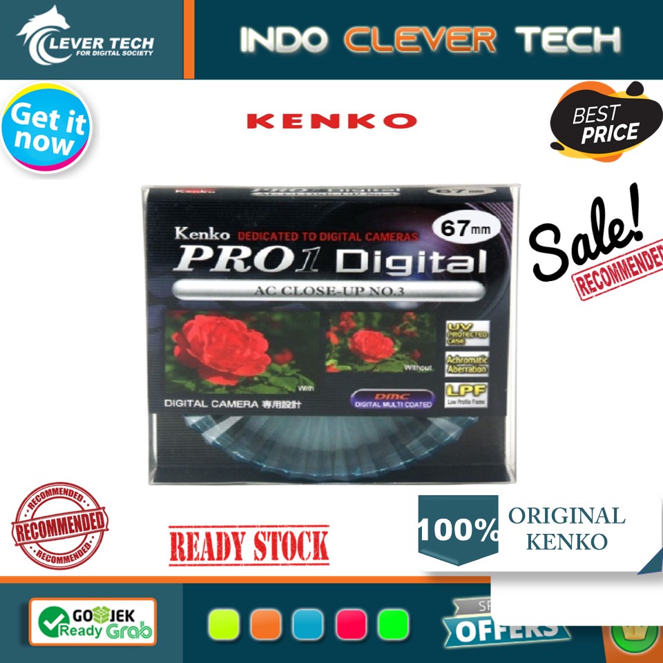 Kenko Pro-1 Digital AC Close-Up No.3 Filter 67mm CLEARANCE SALE..!!