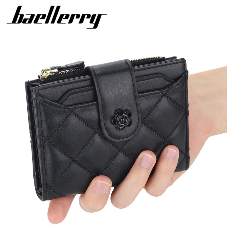 N1821 Dompet BAELLERRY Pendek Lipat Wanita