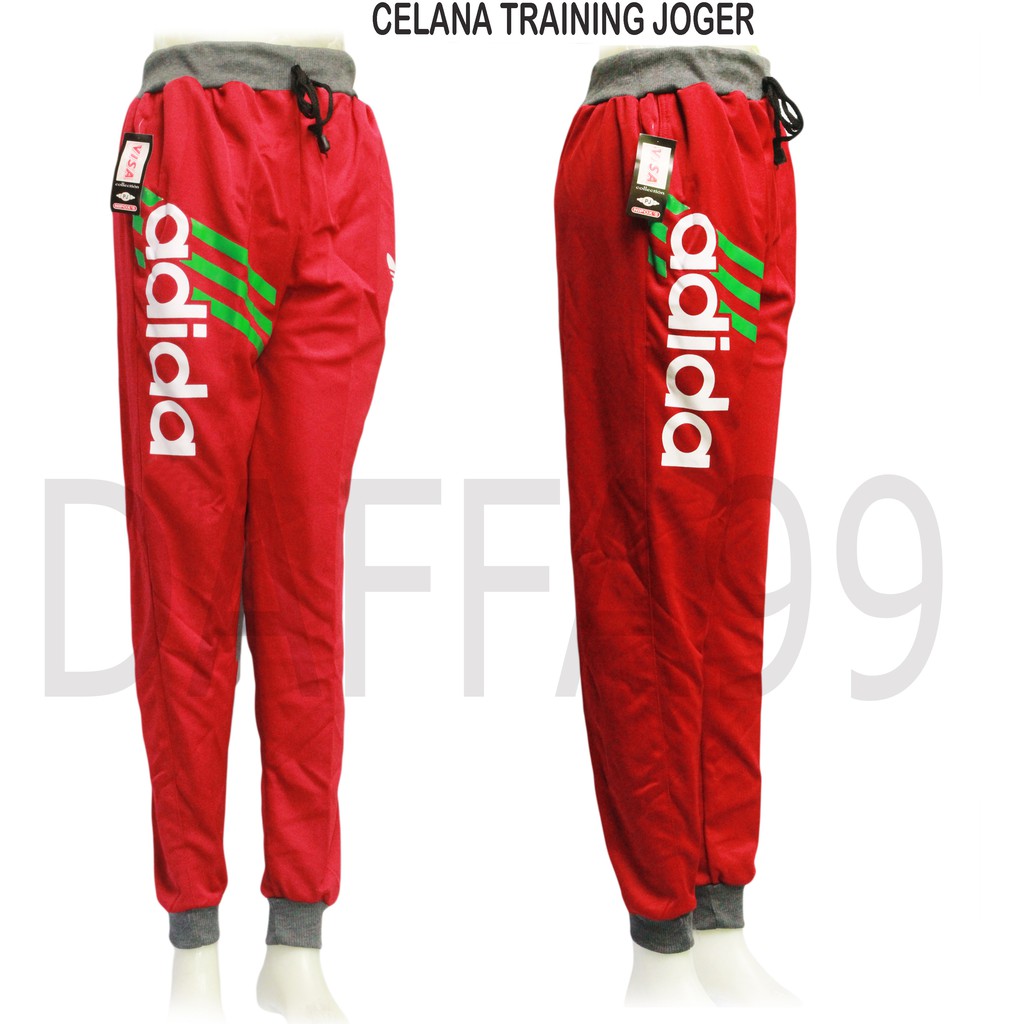 CELANA TRAINING JOGGER PANJANG GYM FITNESS RUNNING JOGGING