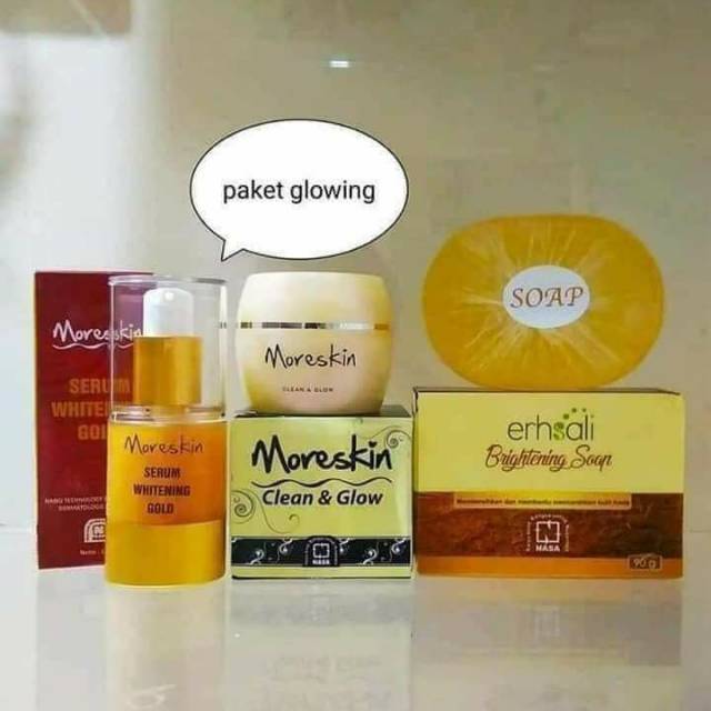 Paket Glowing Nasa - produk herbal - Moreskin