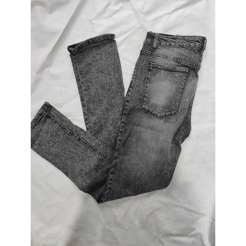 celana panjang pria skinny size 27-38 sandwash snow