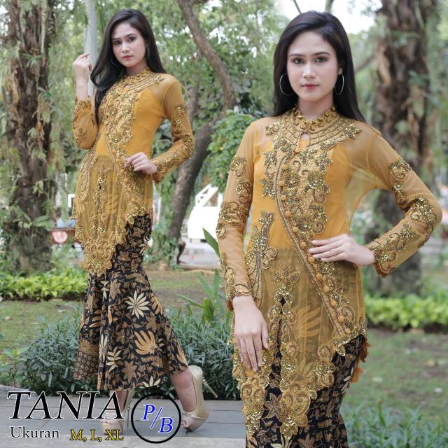 Komplit Stelan Kebaya Tania Original Butik