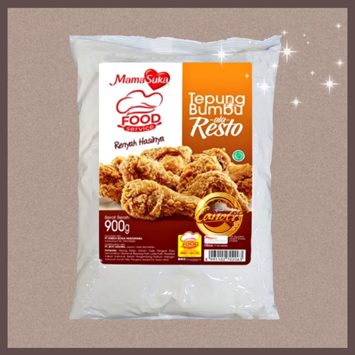 

pakai-siap-tepung-bumbu-tepung- mamasuka tepung bumbu krispi ala resto 900gr -tepung-bumbu-tepung-