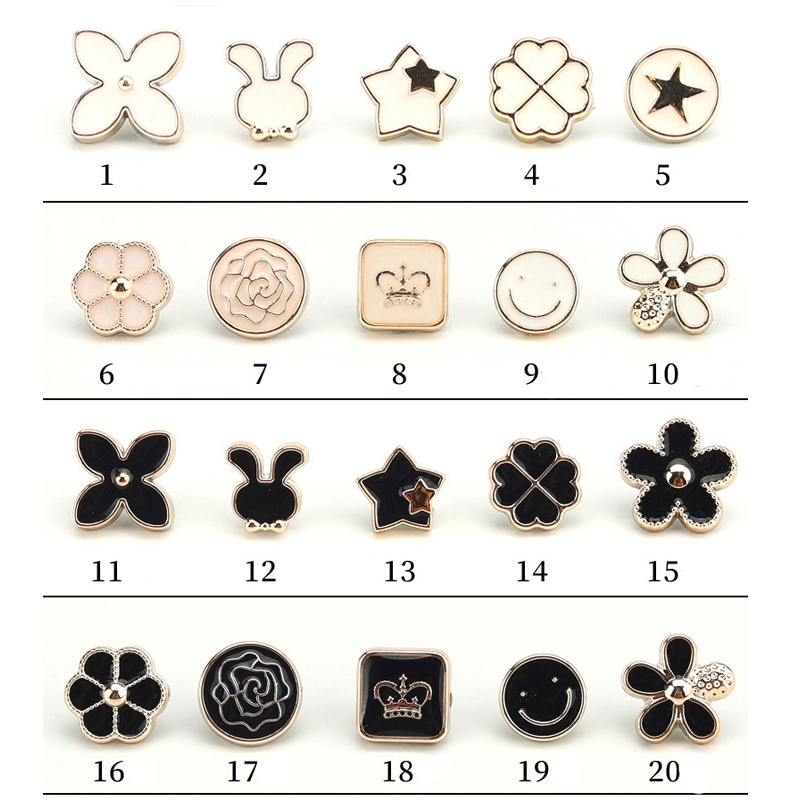 Bros Bentuk Hati Bahan Plastik Metal Warna Permen