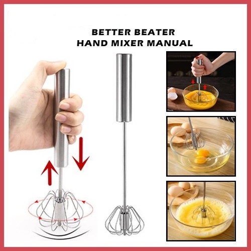 Better beater Hand Mixer Mini Pengocok Telur Manual