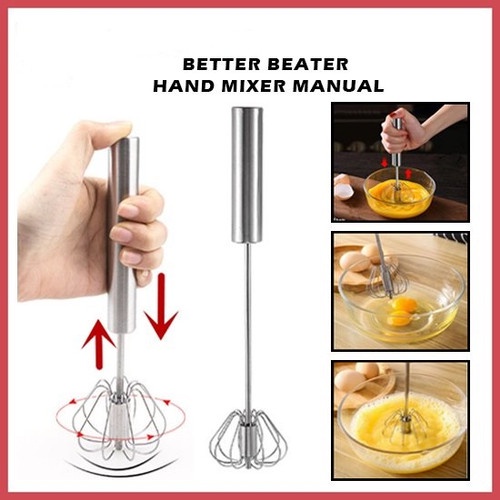 Better beater Hand Mixer Mini Pengocok Telur Manual