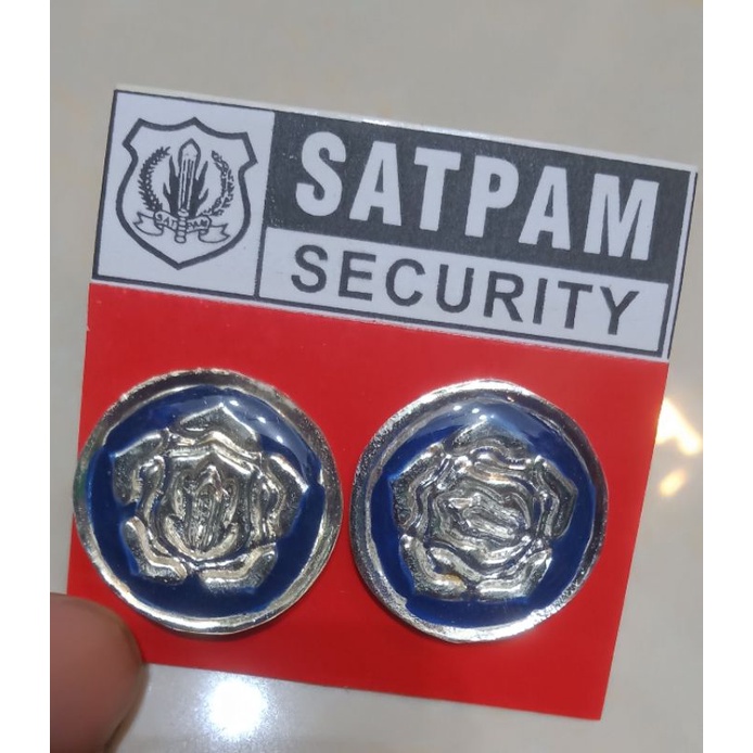 PIN MONOGRAM SATPAM