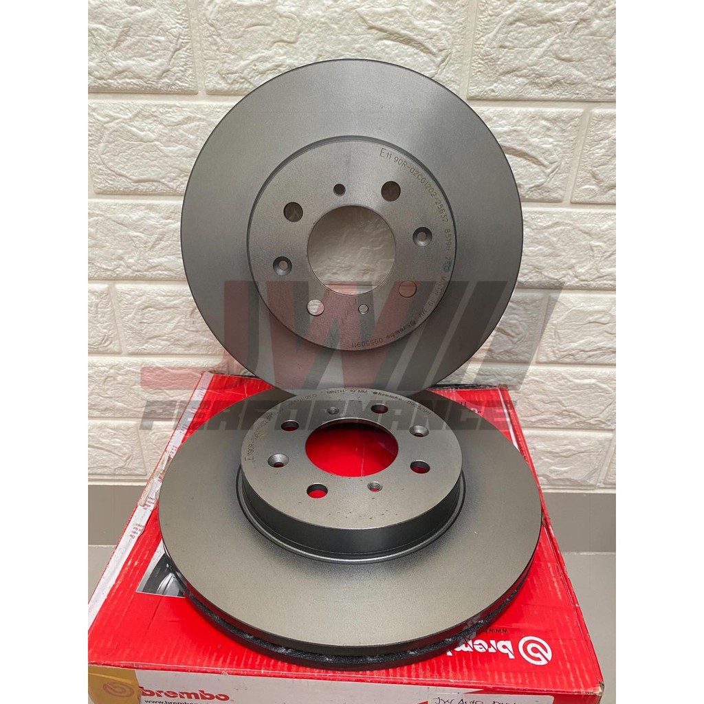 BRAKE DISC BREMBO ORIGINAL ROTOR PIRINGAN REM NISSAN GRAND LIVINA