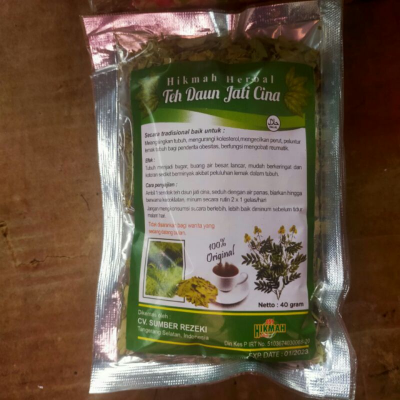 

teh daun jaticina