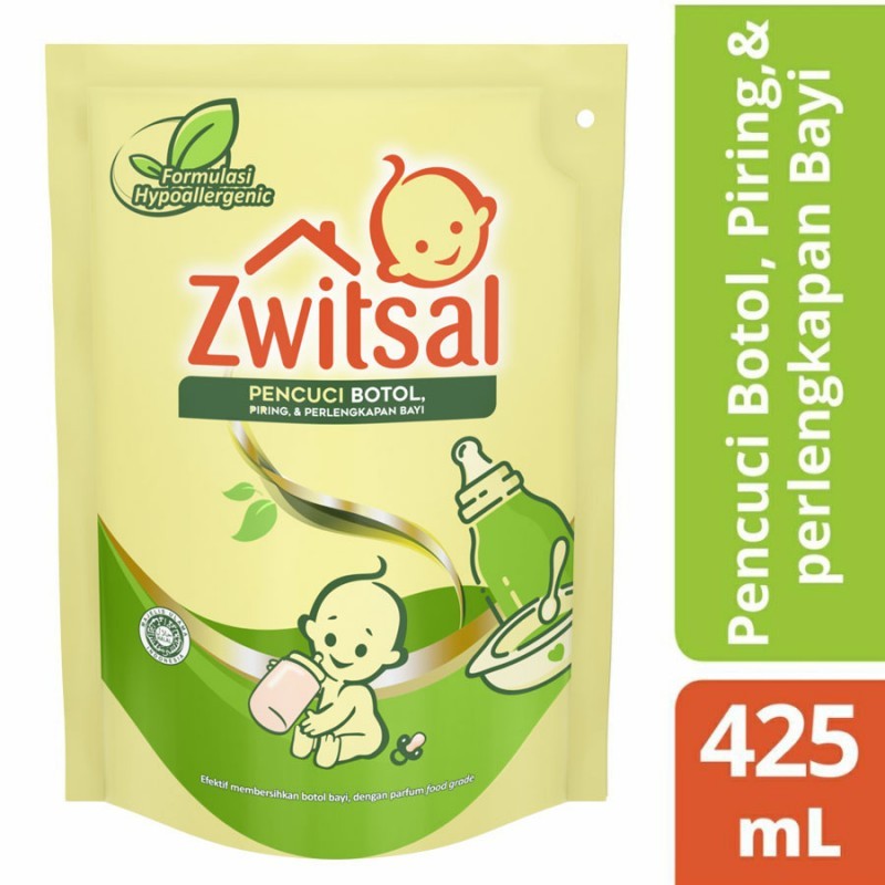 Zwitsal Baby Bottle Cleaner 425ml - Pembersih Botol