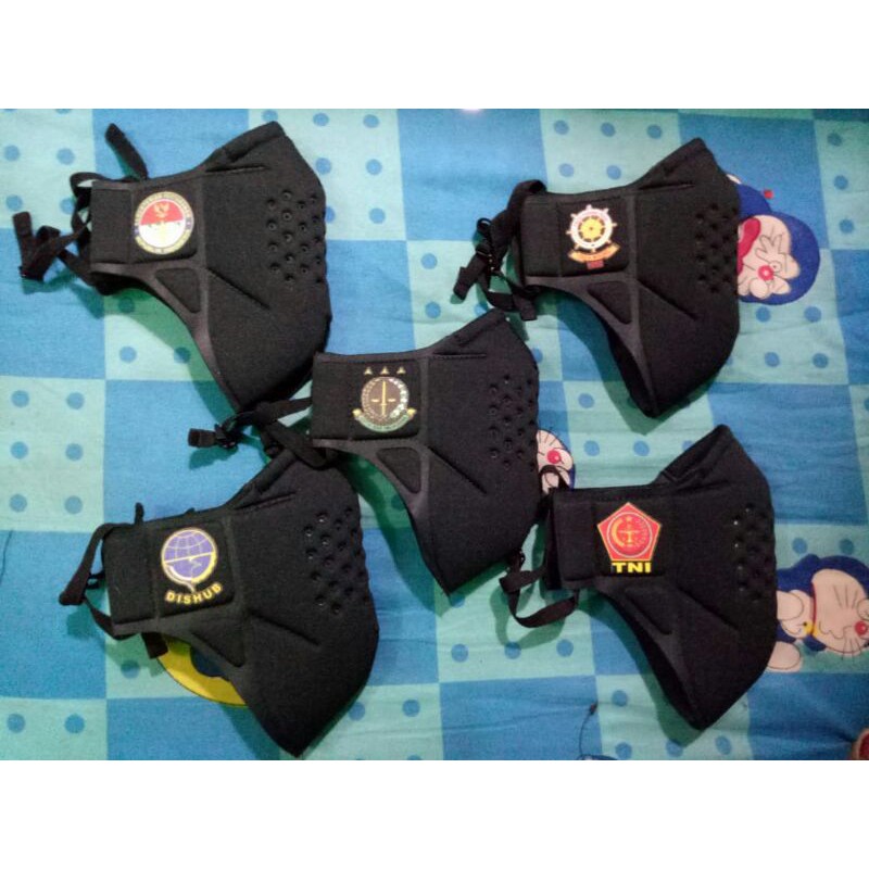 Masker Tomo Custom Logo Kesatuan