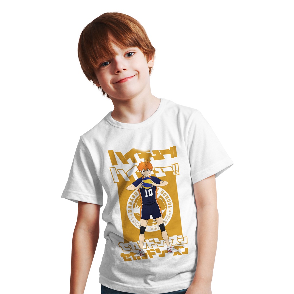 KAOS T-SHIRT STYLE ANAK ANIME SHOYO HINATA KAGEYAMA IZUMI