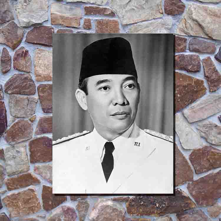 Soekarno Poster - Pajangan Dekorasi Dinding