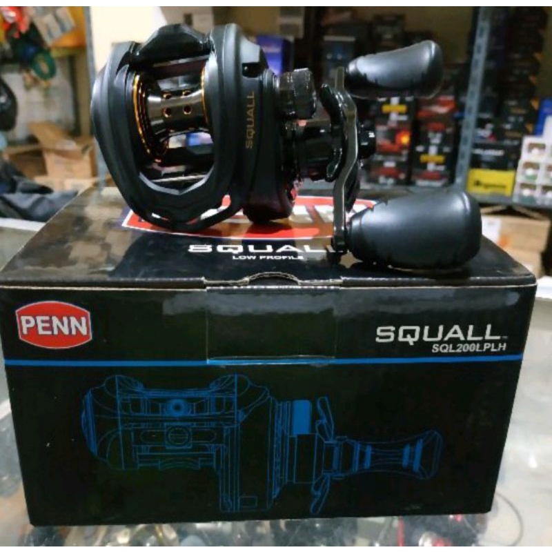 reel penn squall sql200lph dan sql400lph