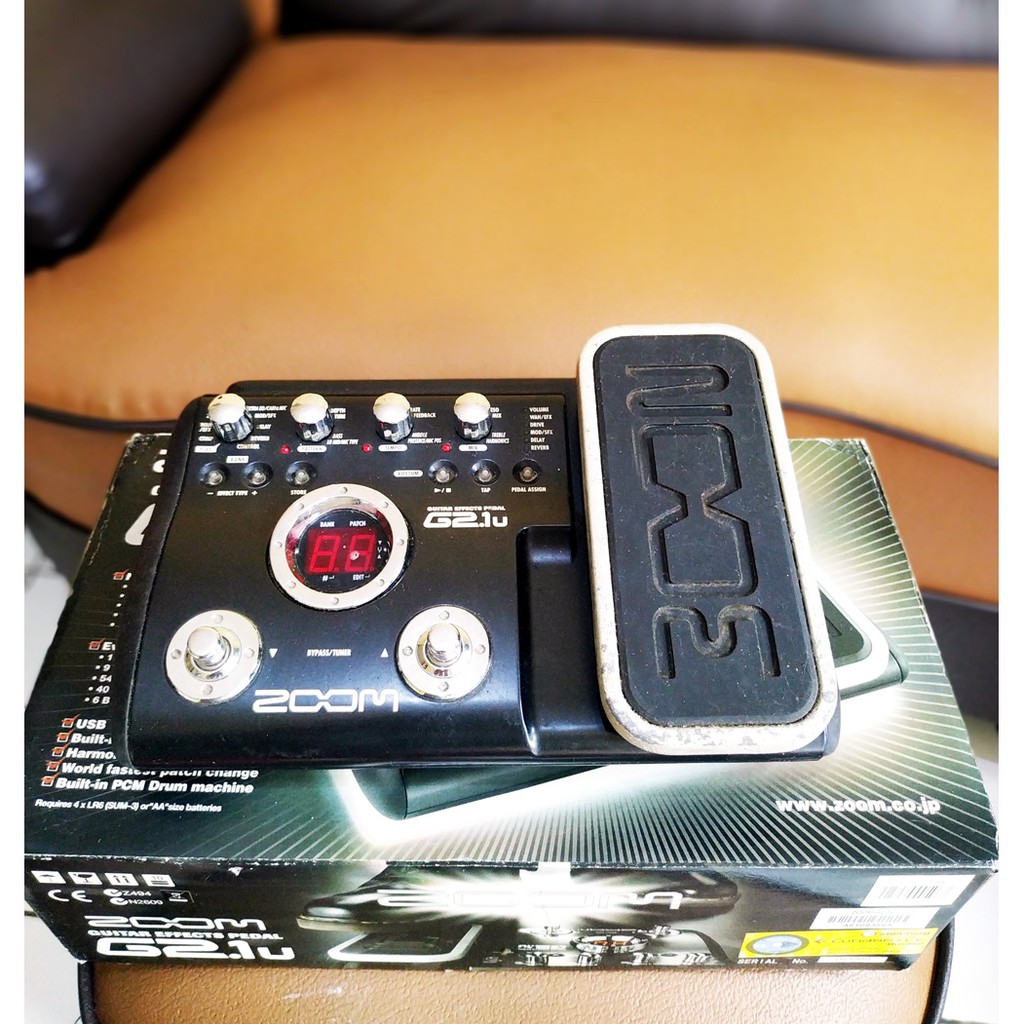 Efek Gitar & Bass ZOOM G21U (Guitar Pedal G2.1)