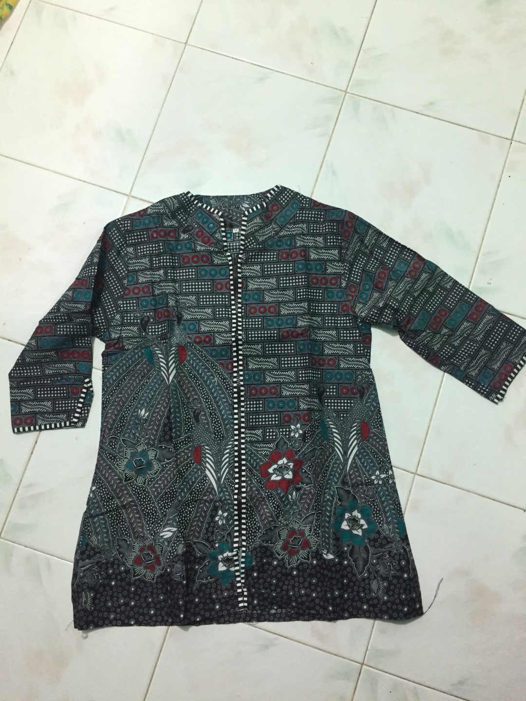 Baju Batik Wanita Modern Monalisa Genes M,l,xl Asli Pekalongan