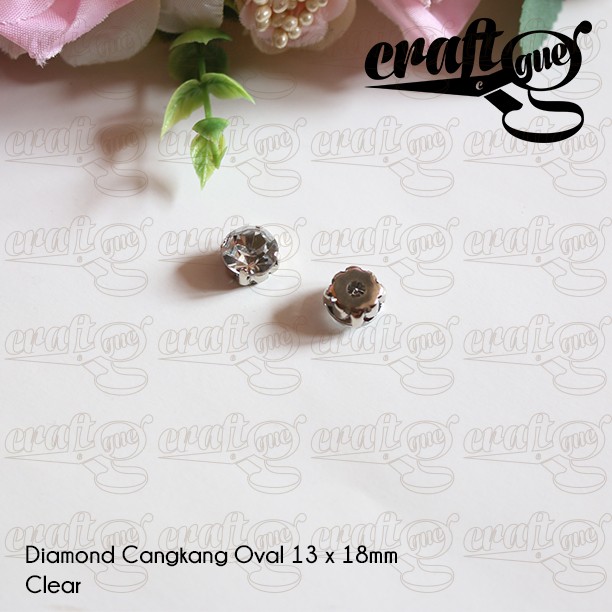 Diamond Cangkang Circle 10mm