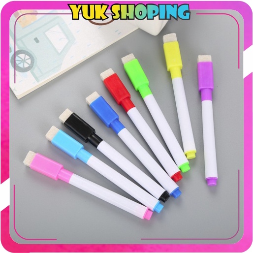 

✧YUKSHOPING✧ SPIDOL BAN SPIDOL WHITEBOARD SPIDOL TINTA HITAM SPIDOL PAPAN TULIS SPIDOL WIPE CLEAN S001