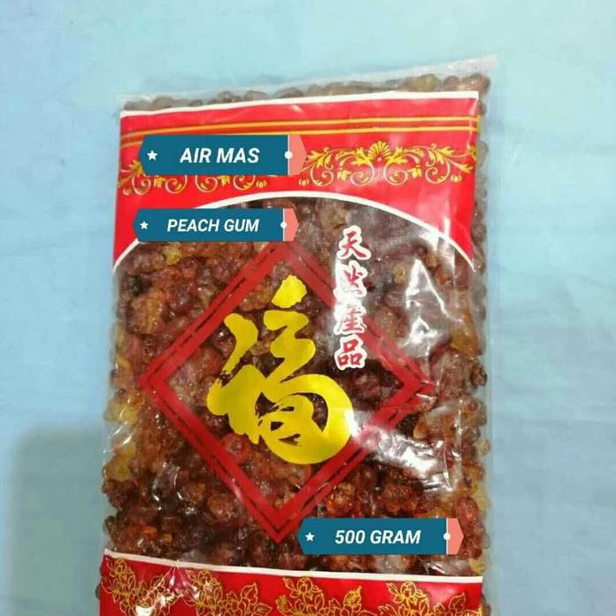 

PEACH GUM / TAO JIAO / PEACHGUM COLLAGEN BERSIH - 500 GRAM