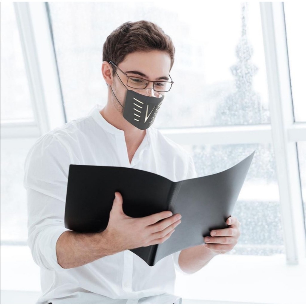 NanoFit Pro Respirator Mask FREE 50pcs Filter 4lapis, Reusable Masker with FREE 50 filter