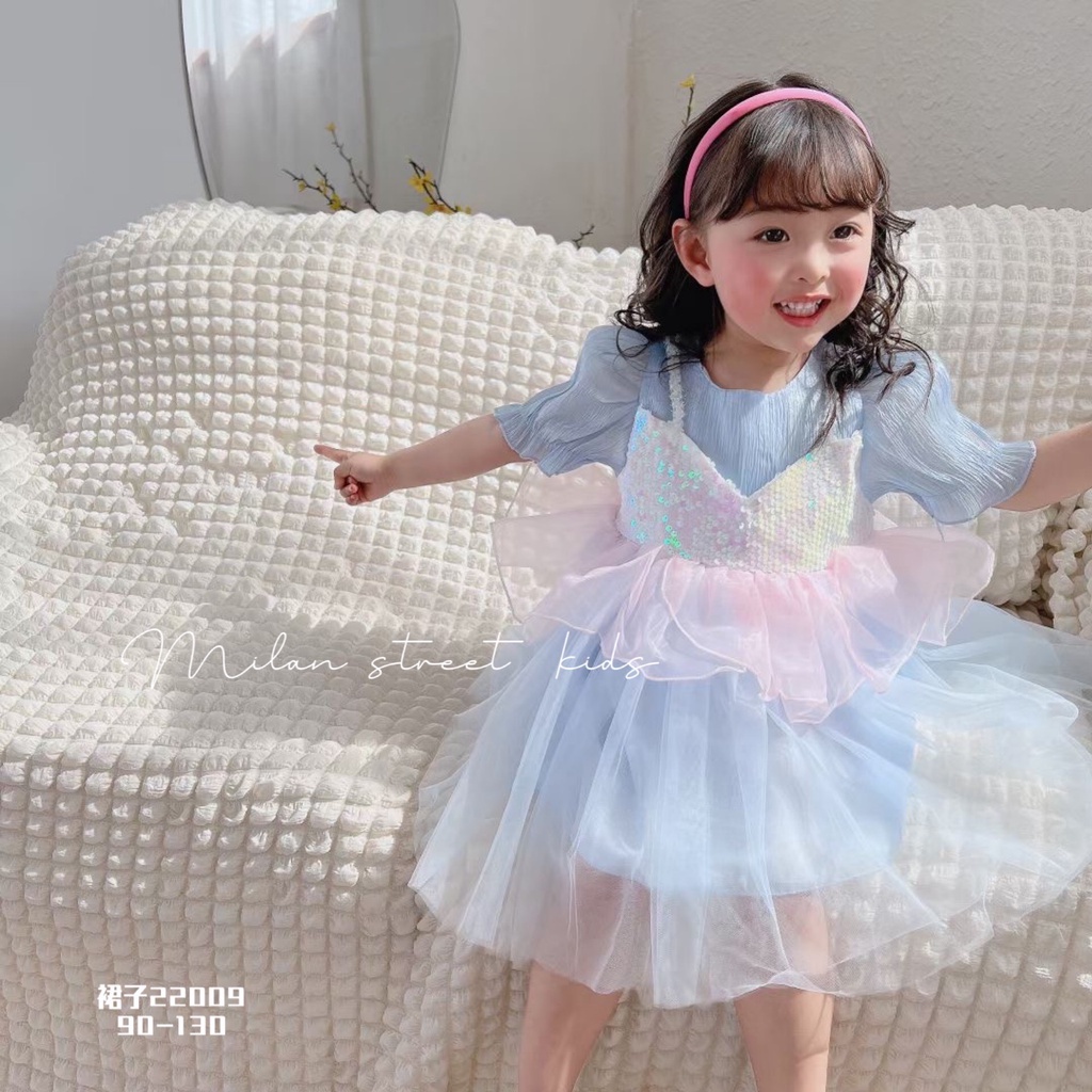 DR97-Dress Bayi Perempuan Import Princess Els