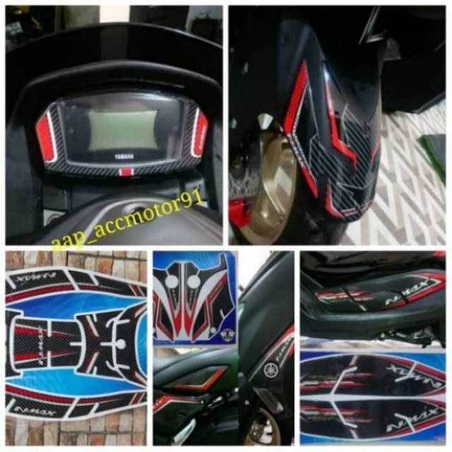 Paket stiker Resin timbul NEW NMAX 2020 fulset