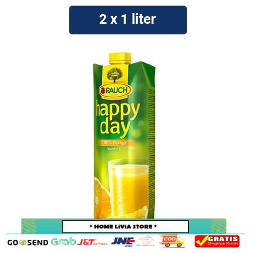 

Happy Day Jus Orange 2 x 1 L