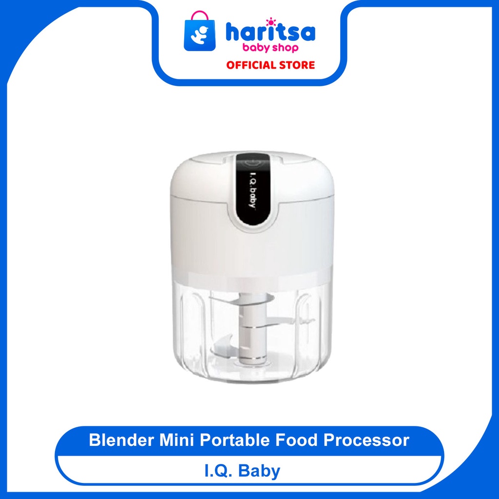 I.Q. Baby Blender Mini Portable Food Processor MPASI USB Chopper Bumbu Makanan Multifungsi