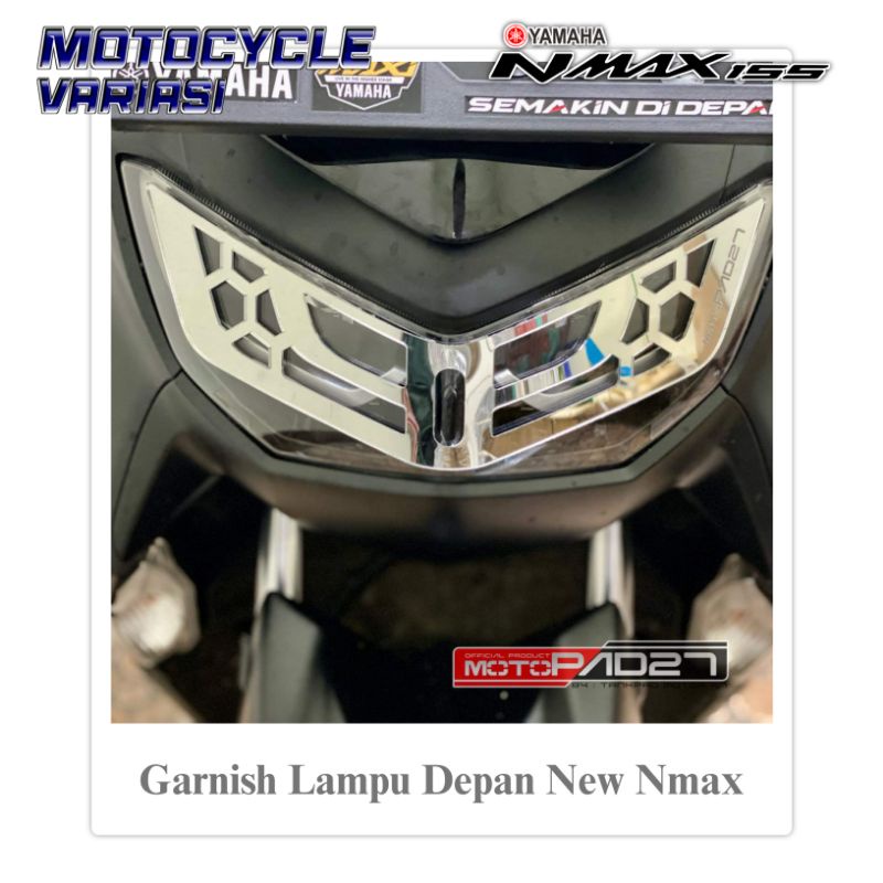 Garnish Lampu Depan Nmax Cover Lampu Depan Nmax New