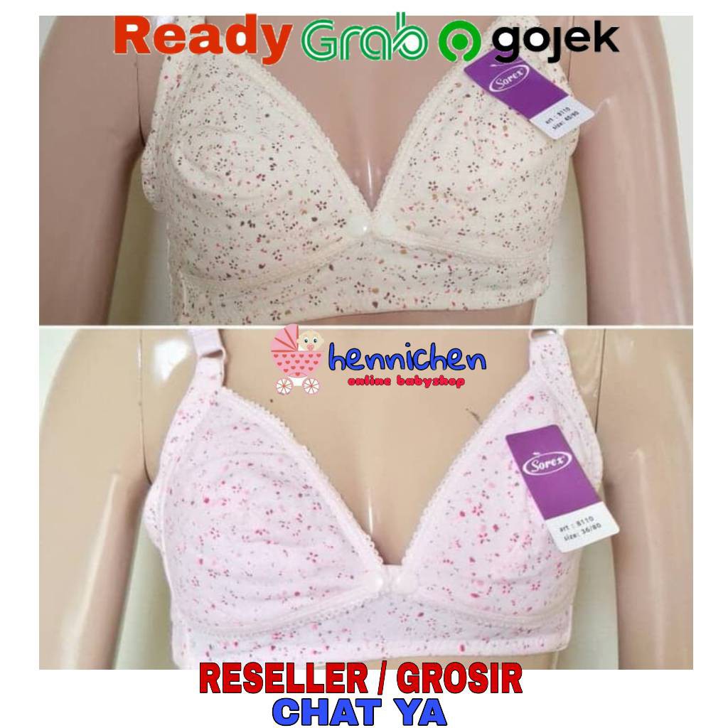 BH Ibu Menyusui Bayi Nursing Bra Tanpa Kawat SOREX 8110