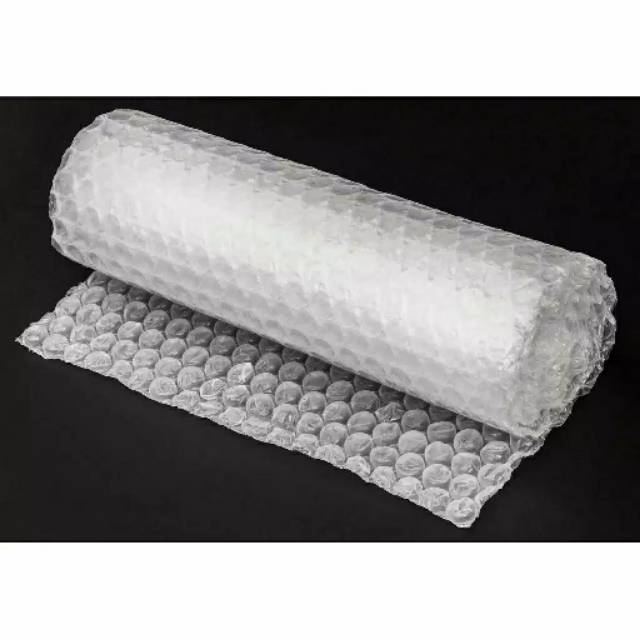 

Bubble wrap tambahan pembungkus paket
