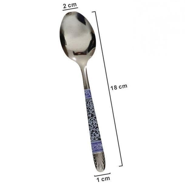 Sendok Batik Stenlis Isi 12 Pcs