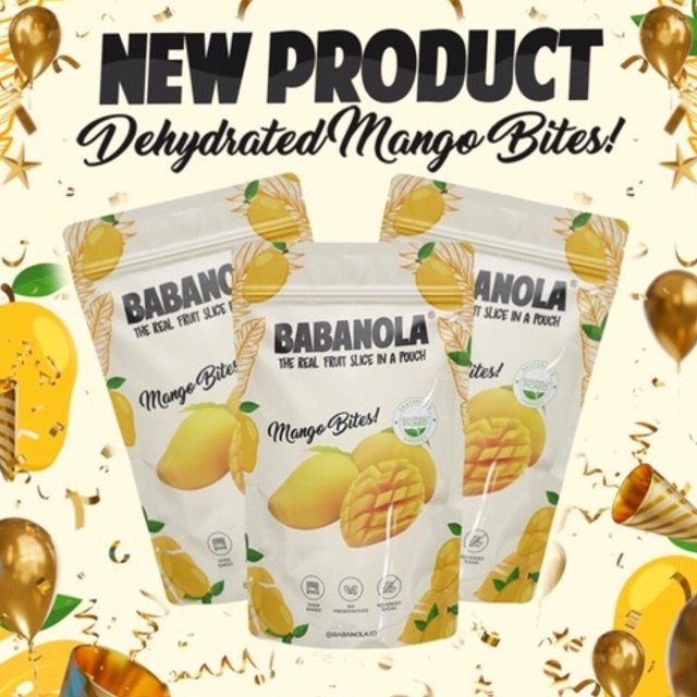 

BABANOLA MANGO BITES / Fresh Made Every Week / keripik Mangga