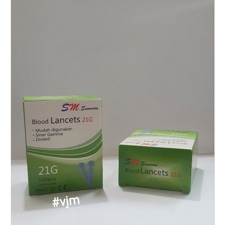 Jarum Bekam Korea Sm 21g isi 100pc/ Lancet 21g