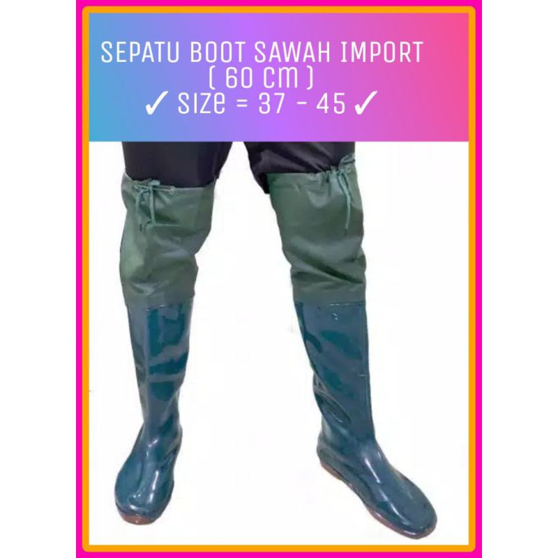 ~SEPATU BOOT PANJANG~BOOT KARET~BOOT MODERN