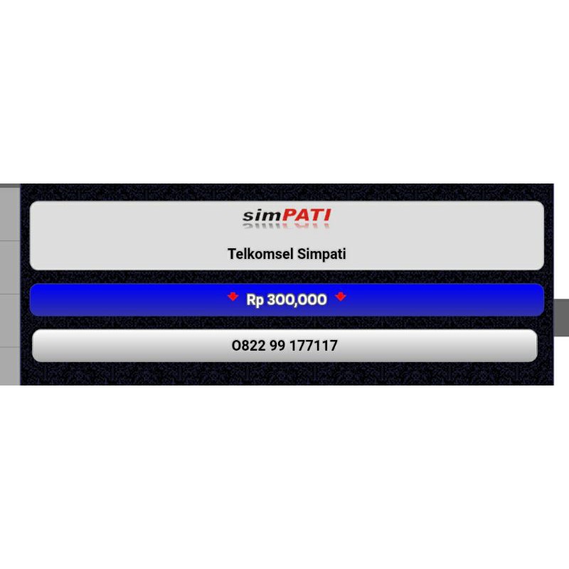 NOMOR CANTIK SIMPATI 0822 99 177117