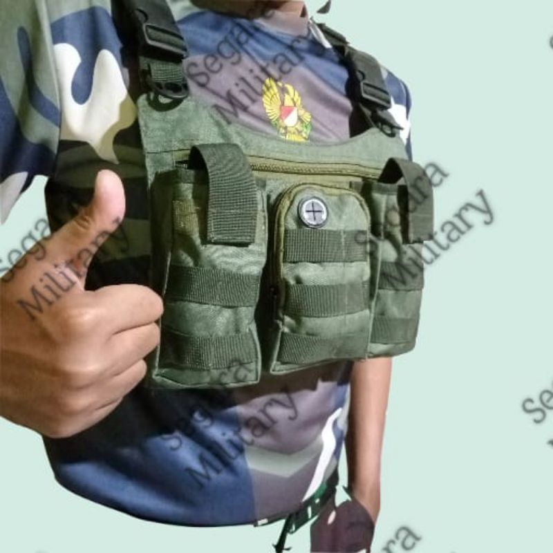 CHEST BAG TAS DADA TACTICAL SPORTY CASUAL TAS ROMPI SERBAGUNA SEPEDA