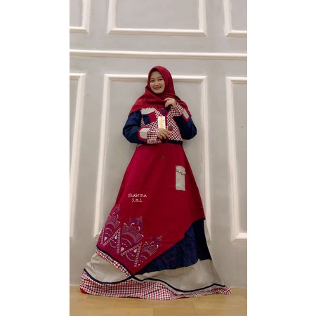 Gamis shabrina ori / ORI Shabrina / Gamis Inayah