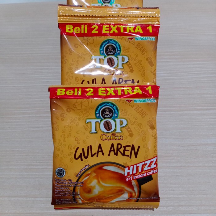 Top Coffee Gula Aren 1renteng(15 pcs)